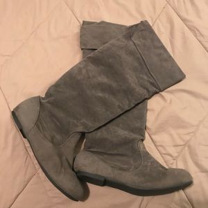 Gray Boots